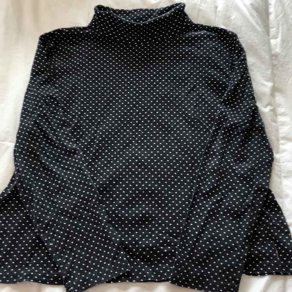 Studio Works Turtleneck  polka dot
